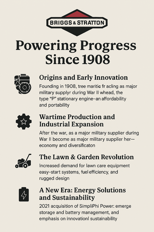🔧 Briggs & Stratton: Powering Progress Since 1908