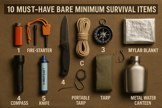10 Must-Have Bare Minimum Survival Items (Pulled from Real-Life Scenarios)