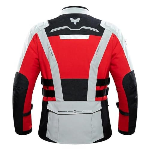 Weatherproof Heated Motorcycle Jacket Black M