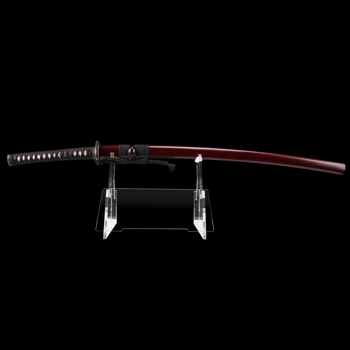 ShadowDancer Handmade Full Tang Katana Sword - Authentic Dojo Tyrannosaurus 9260 Steel Shinogi Zukuri Katana, Clay Temper, and Sharp Edge, Perfect for Iaido, Martial Arts Practitioners, and Collectors