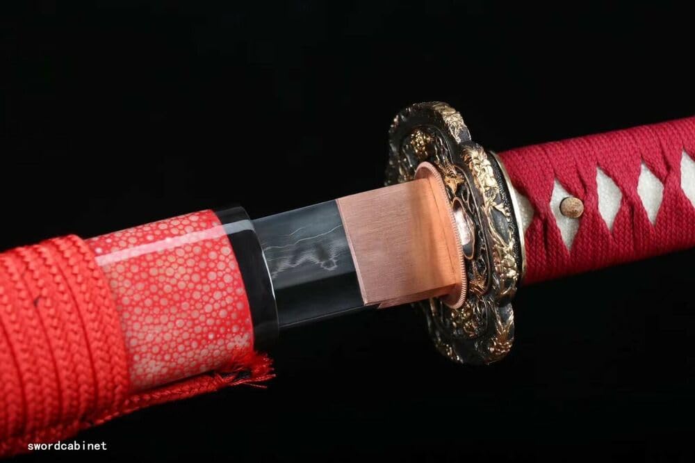 ZPGPSM Handmade Ground Muscle Steel Wood Saya Rare Katana Refined Japanese Samurai Sword Sharp