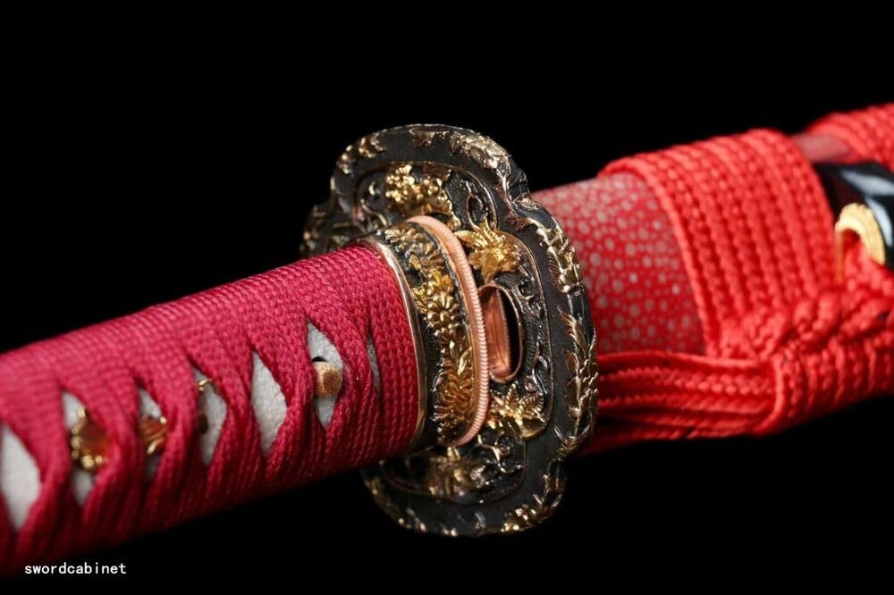 ZPGPSM Handmade Ground Muscle Steel Wood Saya Rare Katana Refined Japanese Samurai Sword Sharp