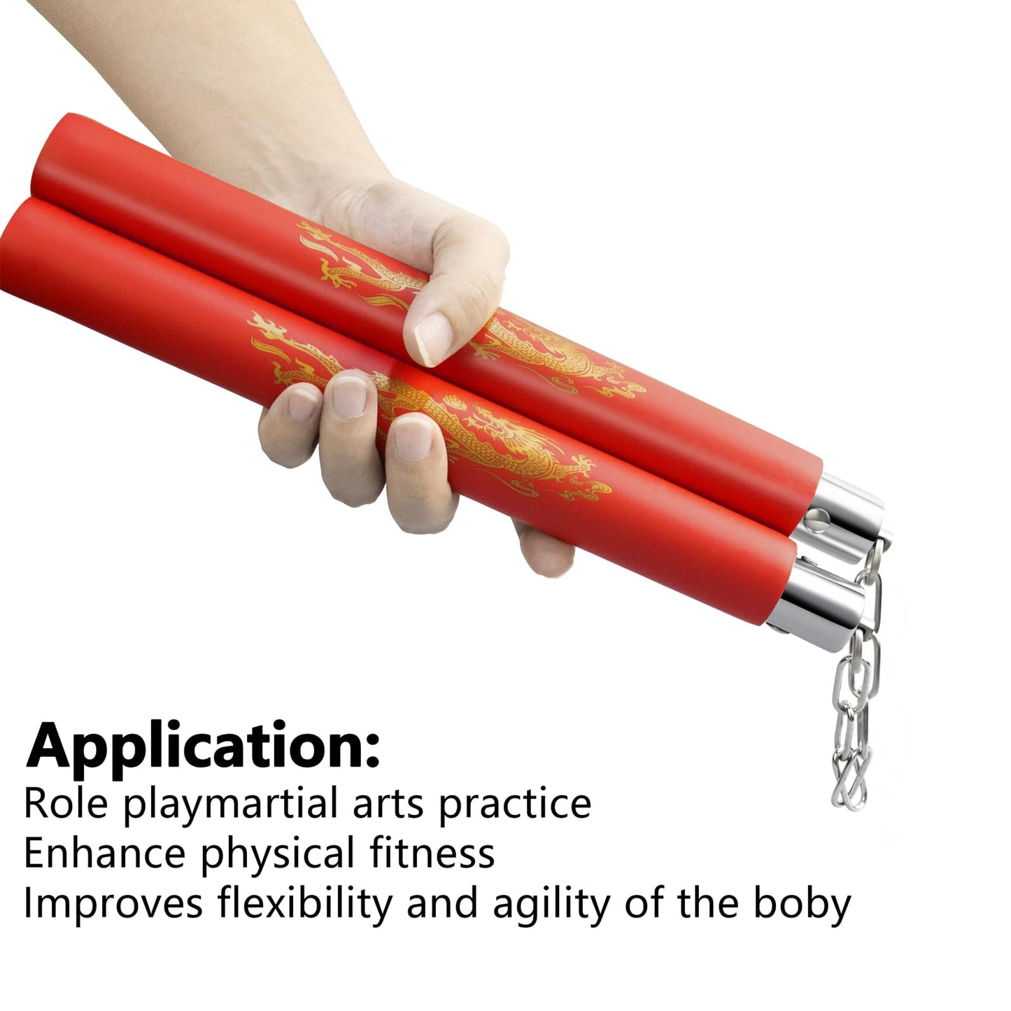 zalani Safe Foam Rubber Training 2Pack (Black&Red)