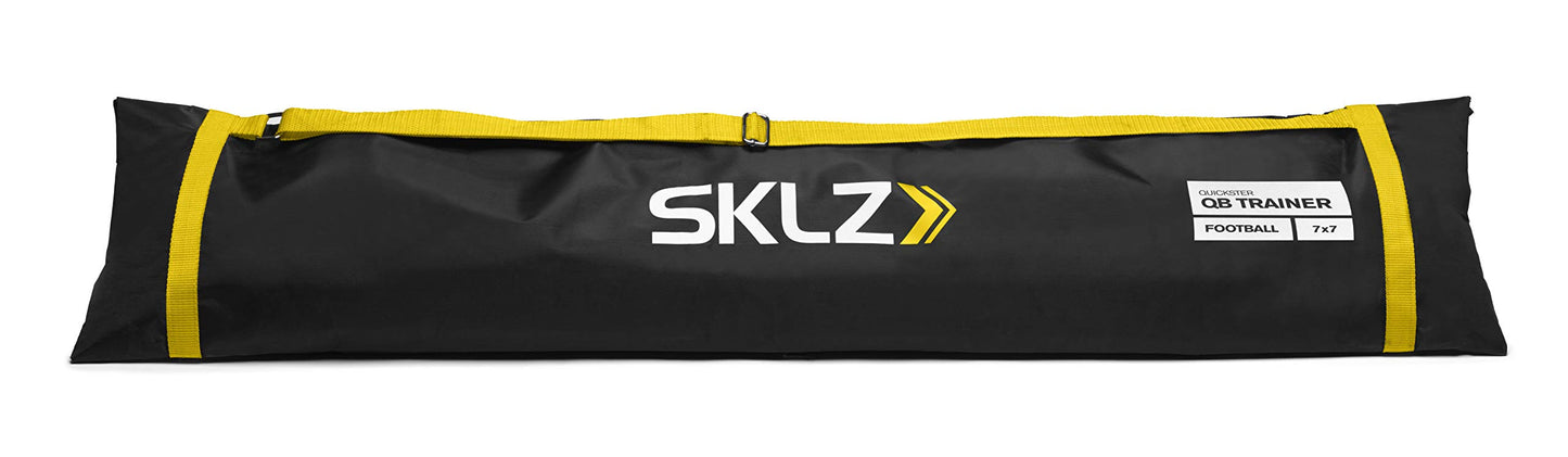 SKLZ Quickster Portable Football Training Net for Quarterback Passing Accuracy (7x7 Feet)