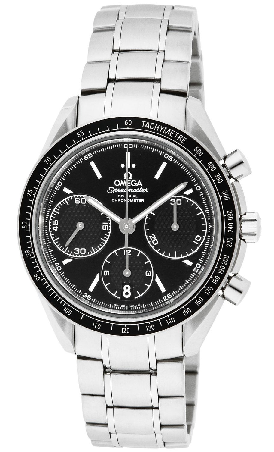 Omega Speedmaster Racing Automatic Chronograph Black Dial Stainless Steel Mens Watch 326.30.40.50.01.001