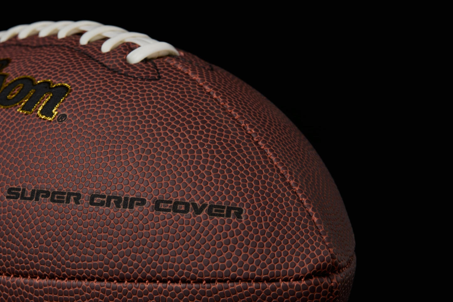 Wilson NFL Super Grip Composite Football - Official Size, Brown