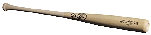 Louisville Slugger Genuine Mix Unfinished Natural Clear Baseball Bat - 34