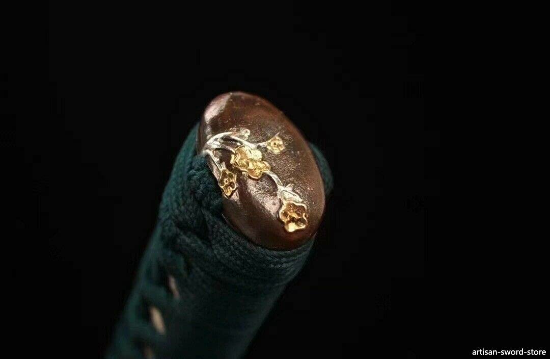 PJXC Japanese Samurai Katana Ground Muscle Steel Clay Tempered Razor Sword Sharp
