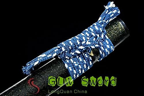 GLW Handmade Katana Real Clay Tempered T10 Steel Katana Japan Samurai Sword Razor Sharp Blade Battle