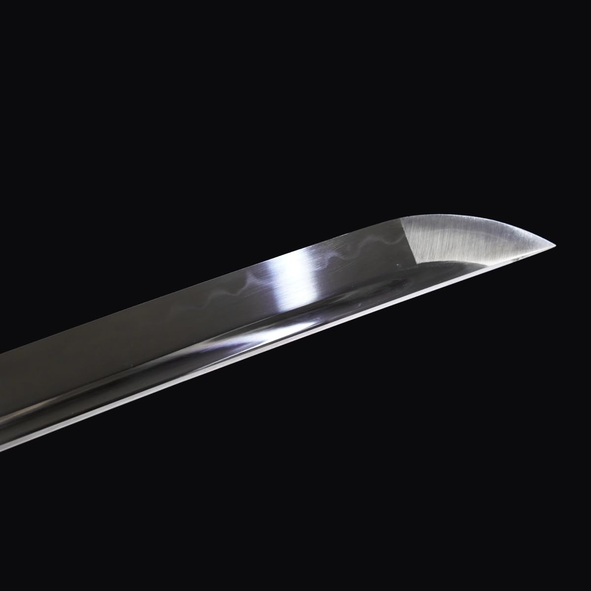 ShadowDancer Handmade Full Tang Katana Sword - Authentic T10/1095 Steel Blade with Real Hamon, Clay Temper, and Sharp Edge - Perfect for Iaido, Martial Arts Practitioners, and Collectors (ChaIshime)