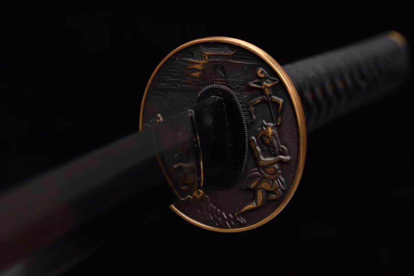 103cm,Patterned Steel,Handmade Forged,High Temperature Hardened,Japanese Katana 28, is Outdoor Sports,Defense,Martial Arts Training,Decoration,Collection,Gifts for Your Family and Friends,Best Item