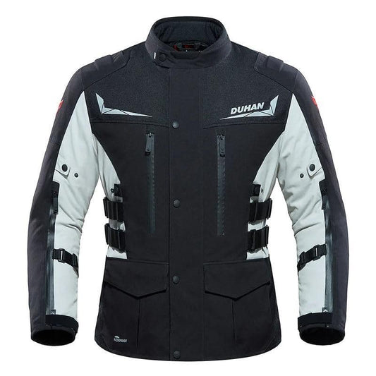 Weatherproof Heated Motorcycle Jacket Black M