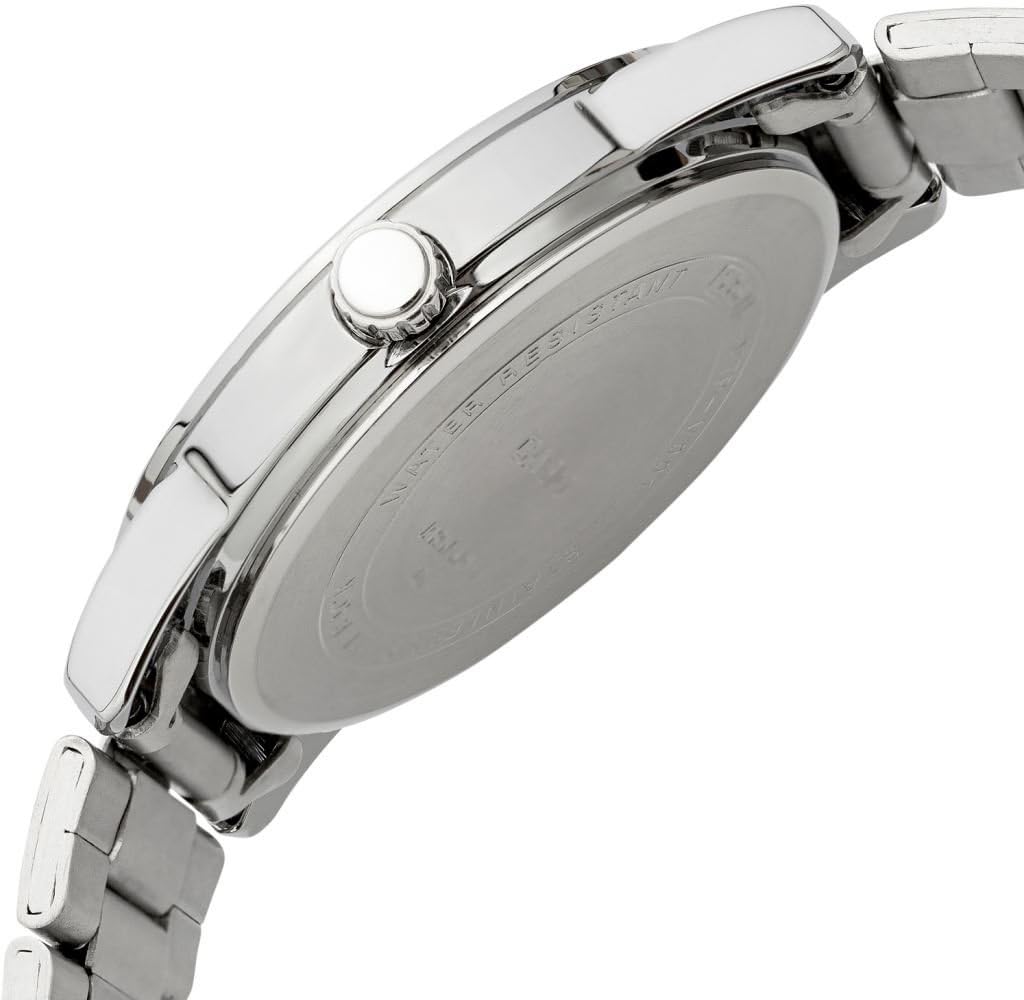 Casio #MTP-V001D-1B Men's Standard Stainless Steel Easy Reader Black Dial Watch