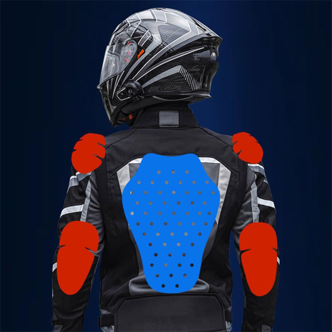 Man Breathable Motorcycle Jacket Moto Riding Jacket Abrasion Resistant Reflective Motocross Protective Gear JK103 Set BK OE L