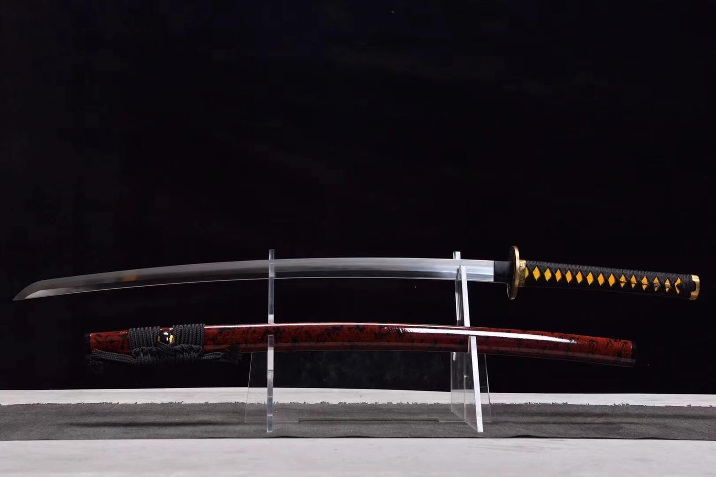 103cm,Patterned Steel,Handmade Forged,High Temperature Hardened,Japanese Katana 28, is Outdoor Sports,Defense,Martial Arts Training,Decoration,Collection,Gifts for Your Family and Friends,Best Item