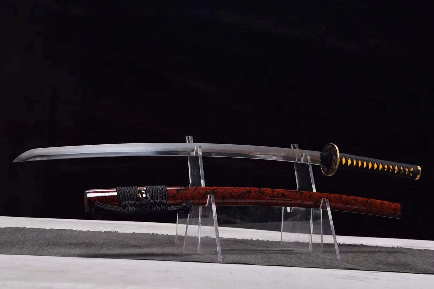 103cm,Patterned Steel,Handmade Forged,High Temperature Hardened,Japanese Katana 28, is Outdoor Sports,Defense,Martial Arts Training,Decoration,Collection,Gifts for Your Family and Friends,Best Item