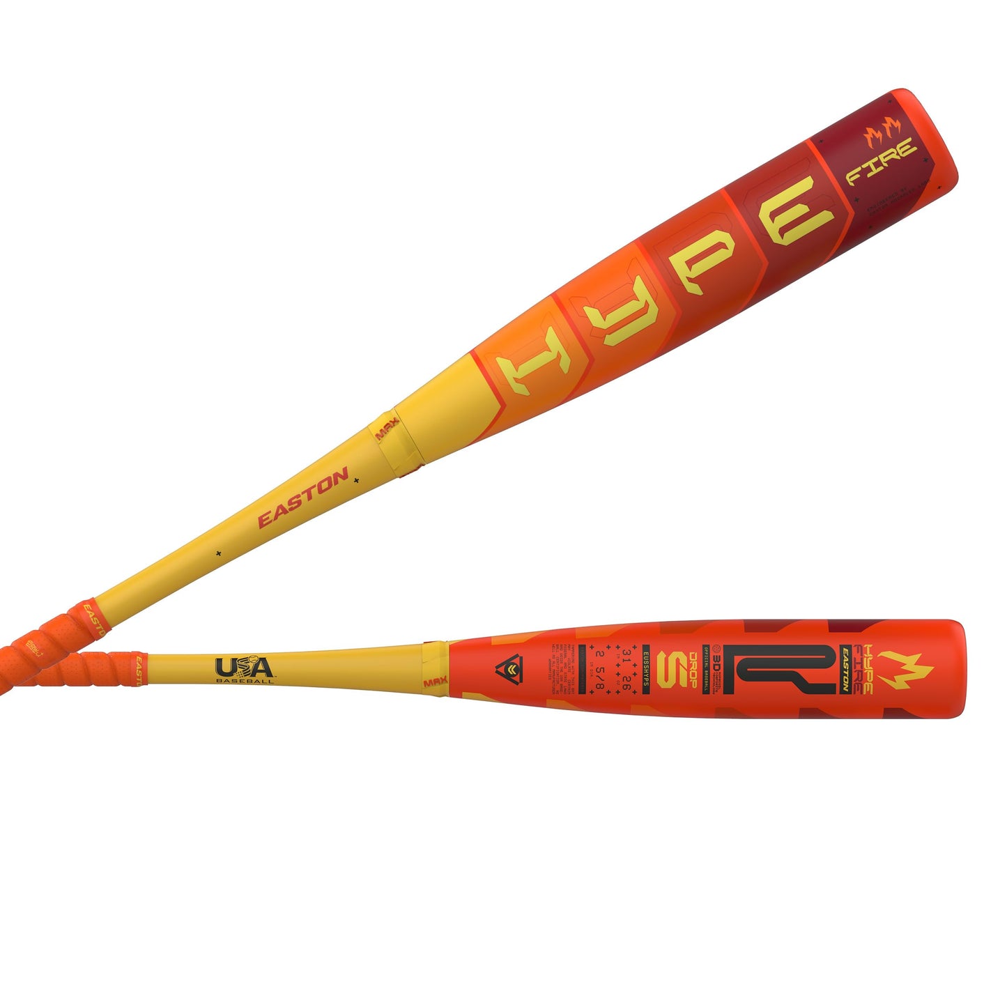 Easton | 2025 | Hype FIRE Baseball Bat | USA | -11 Drop | 2 5/8' Barrel | 28 inch