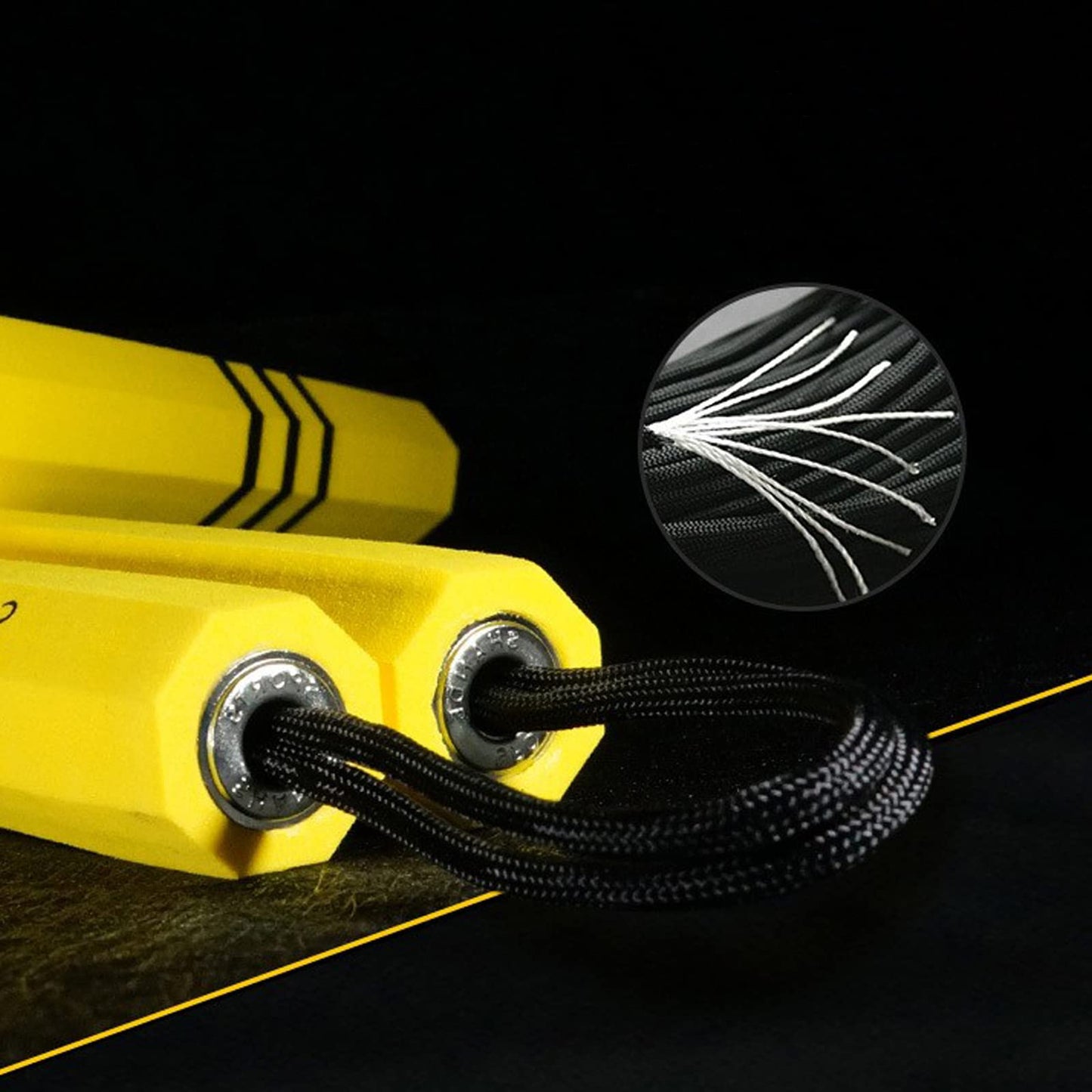MARCOLO Nunchucks Upgraded Safe Foam Practice Nunchucks for Kids and Adults, Safe and Durable Nunchucks for Beginners and Professionals(Yellow)