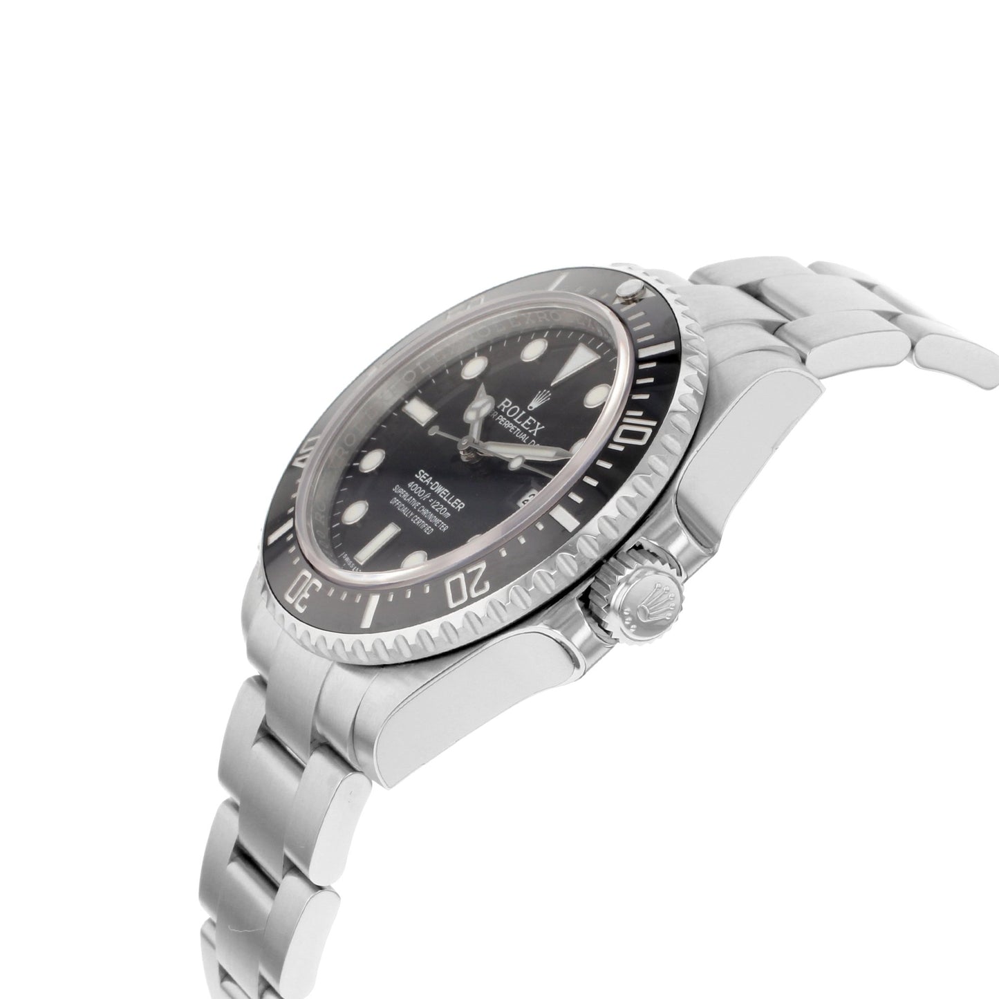 Rolex Seadweller Black Dial Stainless Steel Mens Watch 116600BKSO