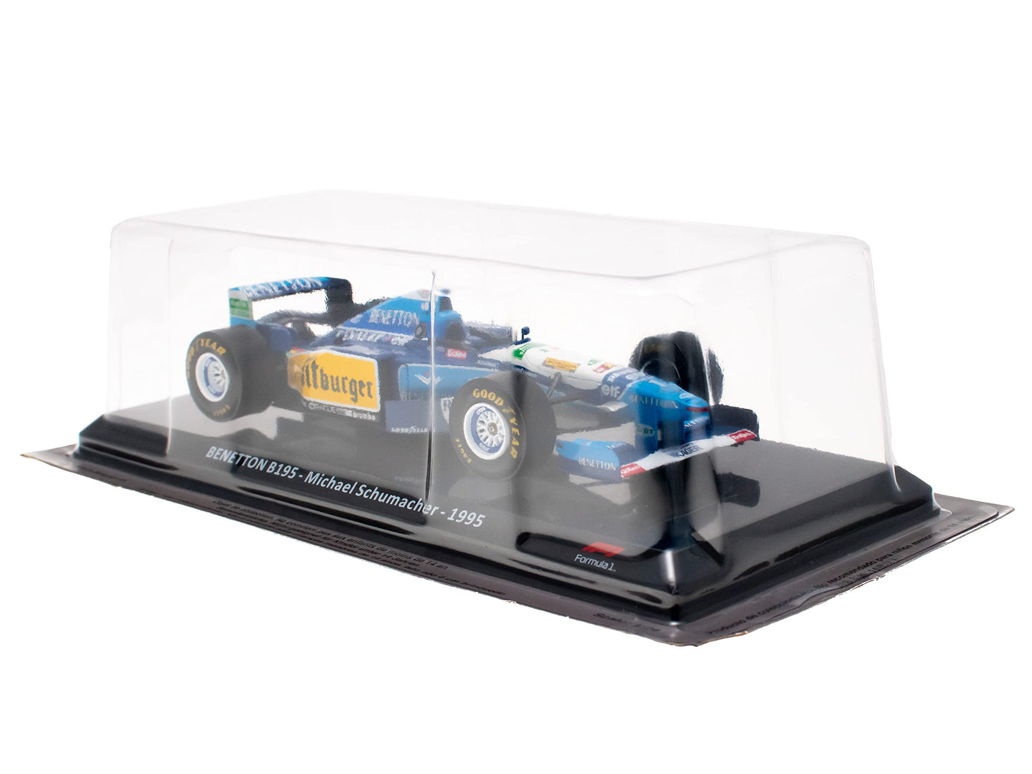 - Formula 1 car 1/24 Compatible with Benetton B195 Michael Schumacher 1995 - OR006
