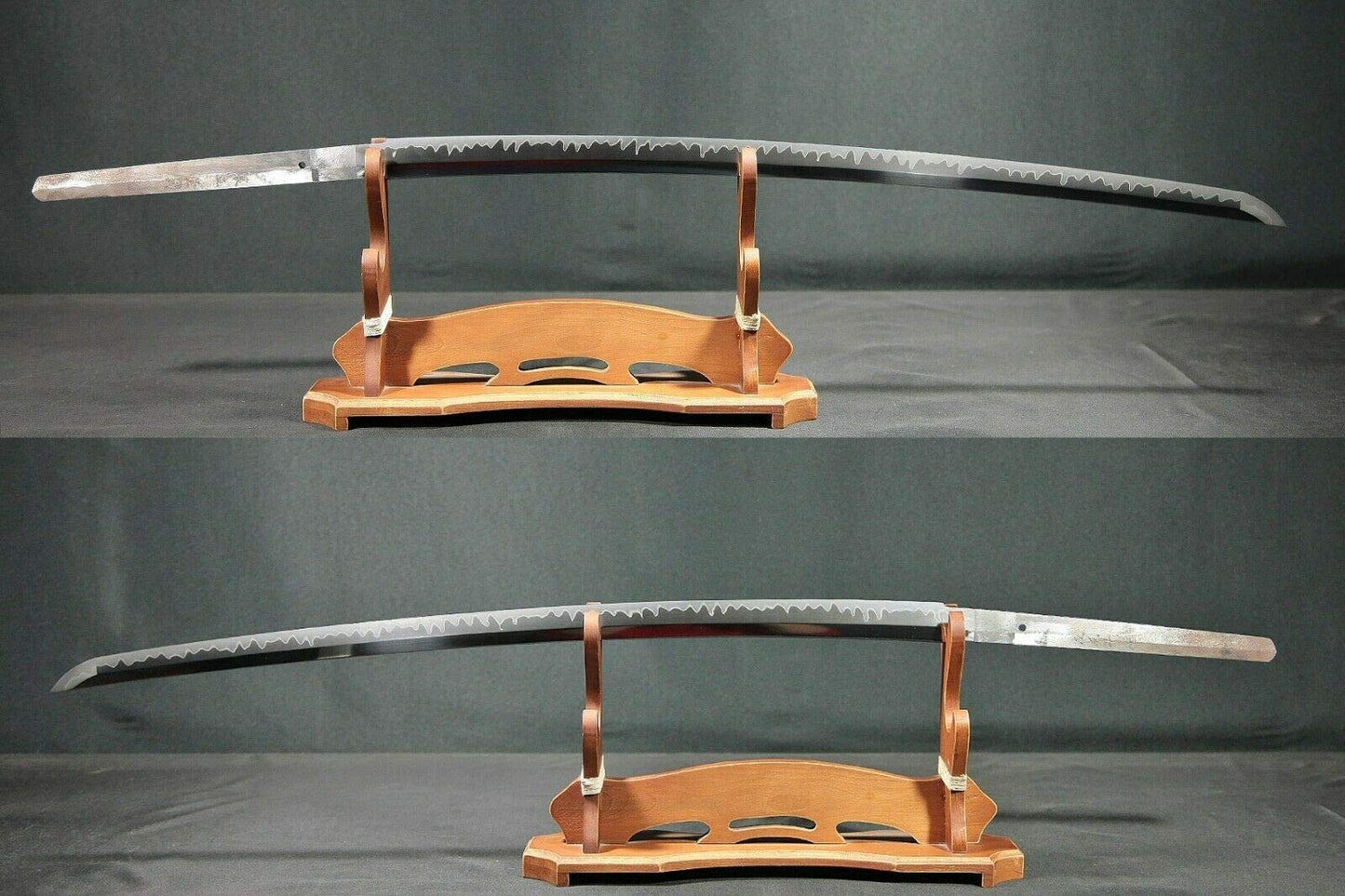 GLW Sword Hand Forged Katana Japanese Samurai Sword MM557 Clay Tempered Super Folding Steel Hardness Close 60 Modern 3A