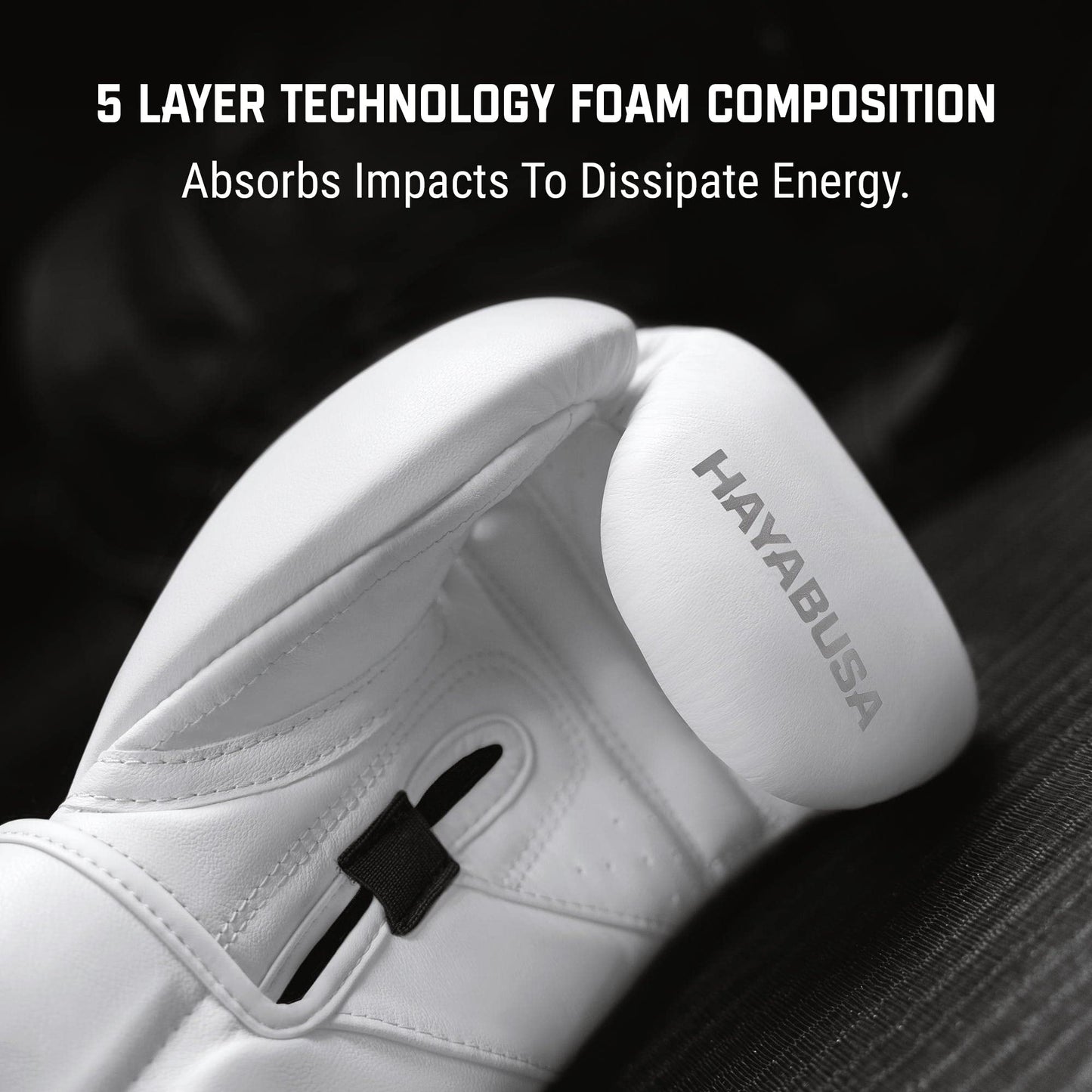 Hayabusa T3 Kanpeki Leather Boxing Gloves Men and Women for Training Sparring Heavy Bag and Mitt Work - White, 12oz