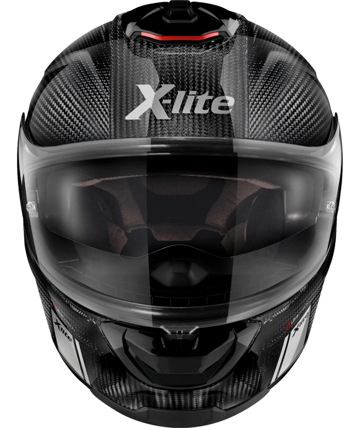 Troy Lee Designs Nolan X-903 Ultra Carbon Modern Motorcycle Helmet Black MD