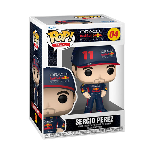 Funko POP! Vinyl: Formula 1- Sergio Perez - Red Bull F1 - Collectable Vinyl Figure - Gift Idea - Official Merchandise - for Kids & Adults - Sports Fans - Model Figure for Collectors and Display