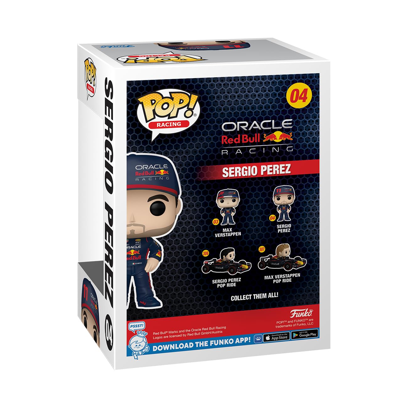 Funko POP! Vinyl: Formula 1- Sergio Perez - Red Bull F1 - Collectable Vinyl Figure - Gift Idea - Official Merchandise - for Kids & Adults - Sports Fans - Model Figure for Collectors and Display