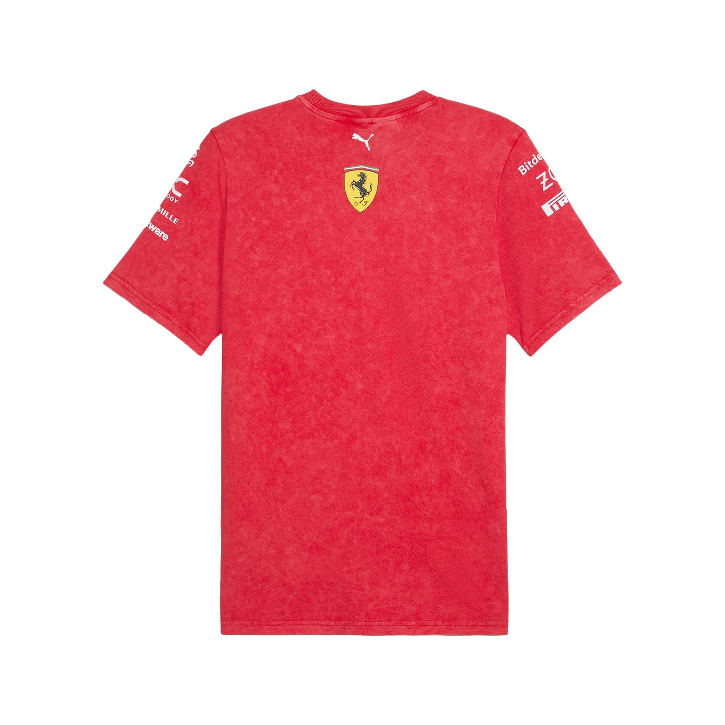 PUMA Scuderia Ferrari Team Desert Sun Las Vegas 2024 Special Edition T-Shirt - Red - Medium