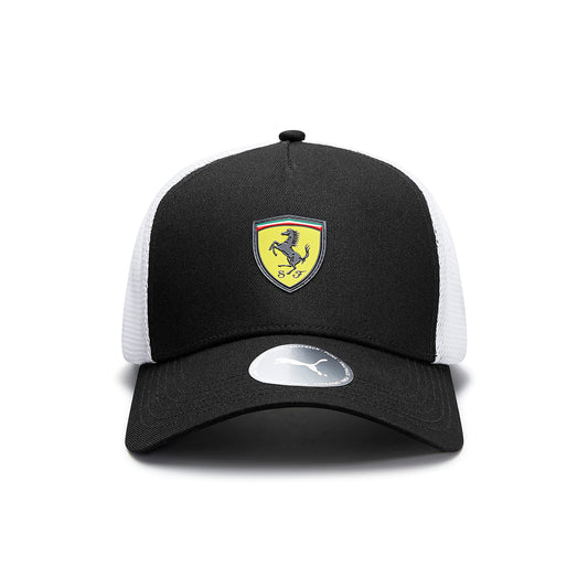 Scuderia Ferrari - Trucker Hat - Unisex - Black - Size: One Size