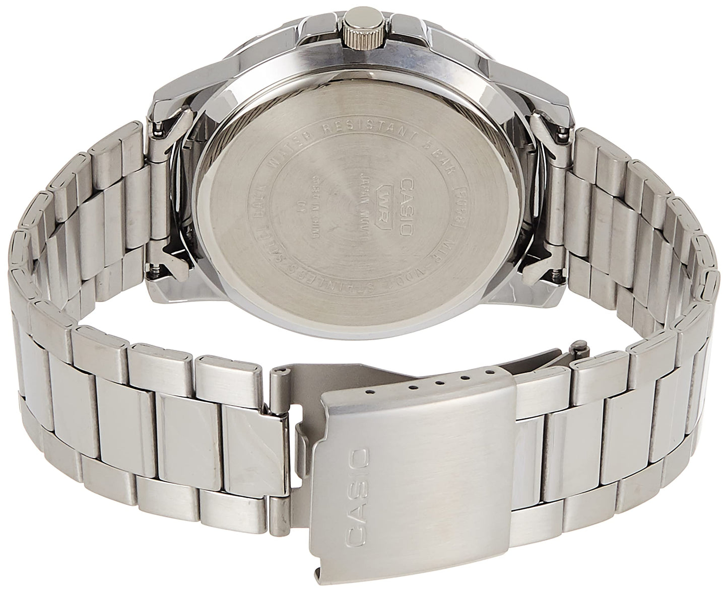 Casio Men's Diver Style Stainless Steel Watch (Model: MTPVD01D-2BV) (Blue Dial)
