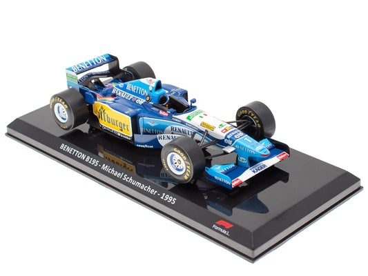 - Formula 1 car 1/24 Compatible with Benetton B195 Michael Schumacher 1995 - OR006