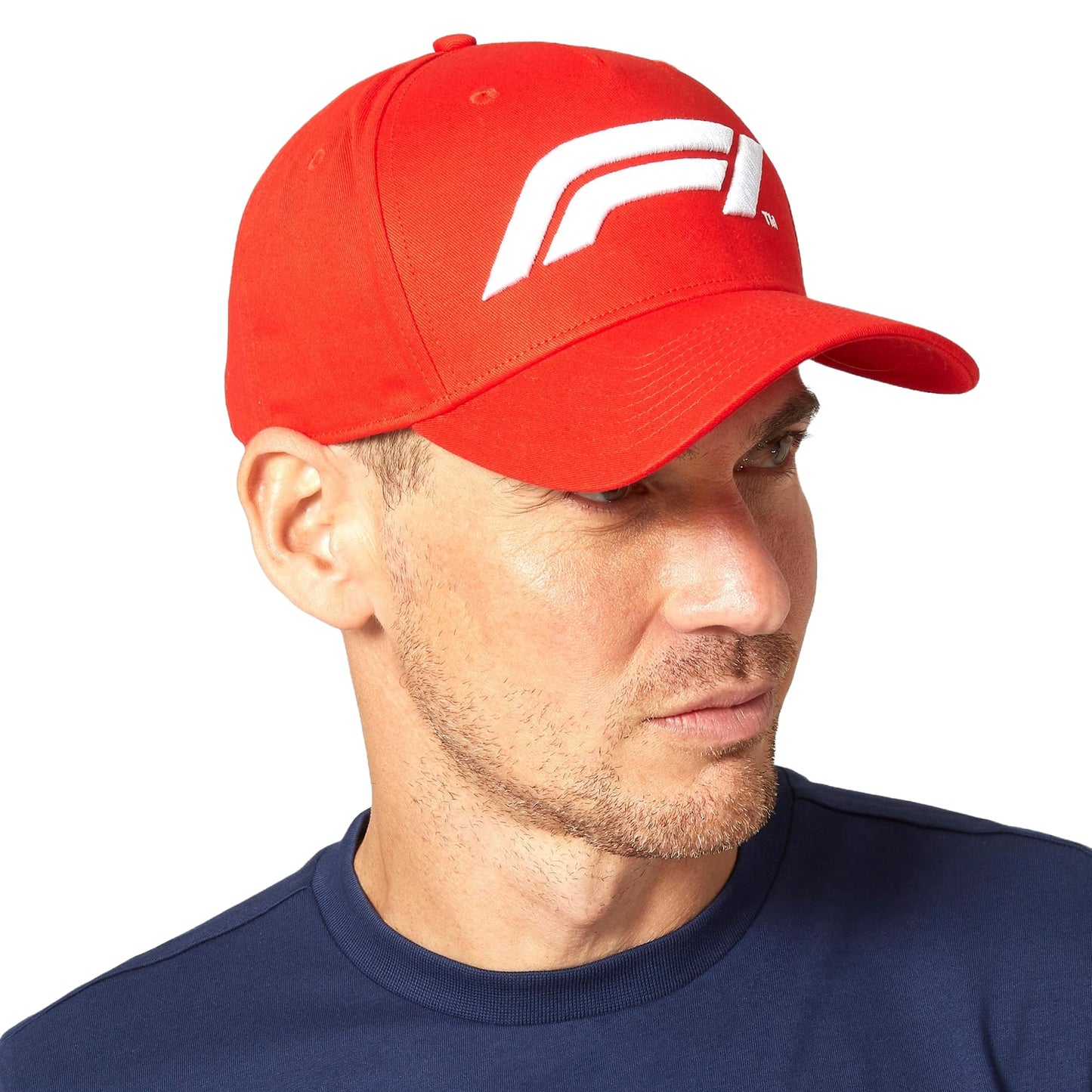 Unisex Formula 1 F1 Tech Collection Large Logo Baseball Cap, Red, One size