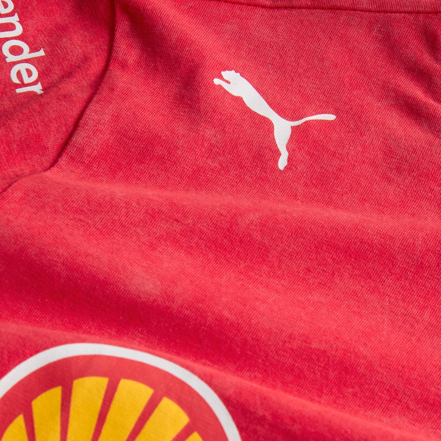 PUMA Scuderia Ferrari Team Desert Sun Las Vegas 2024 Special Edition T-Shirt - Red - Medium