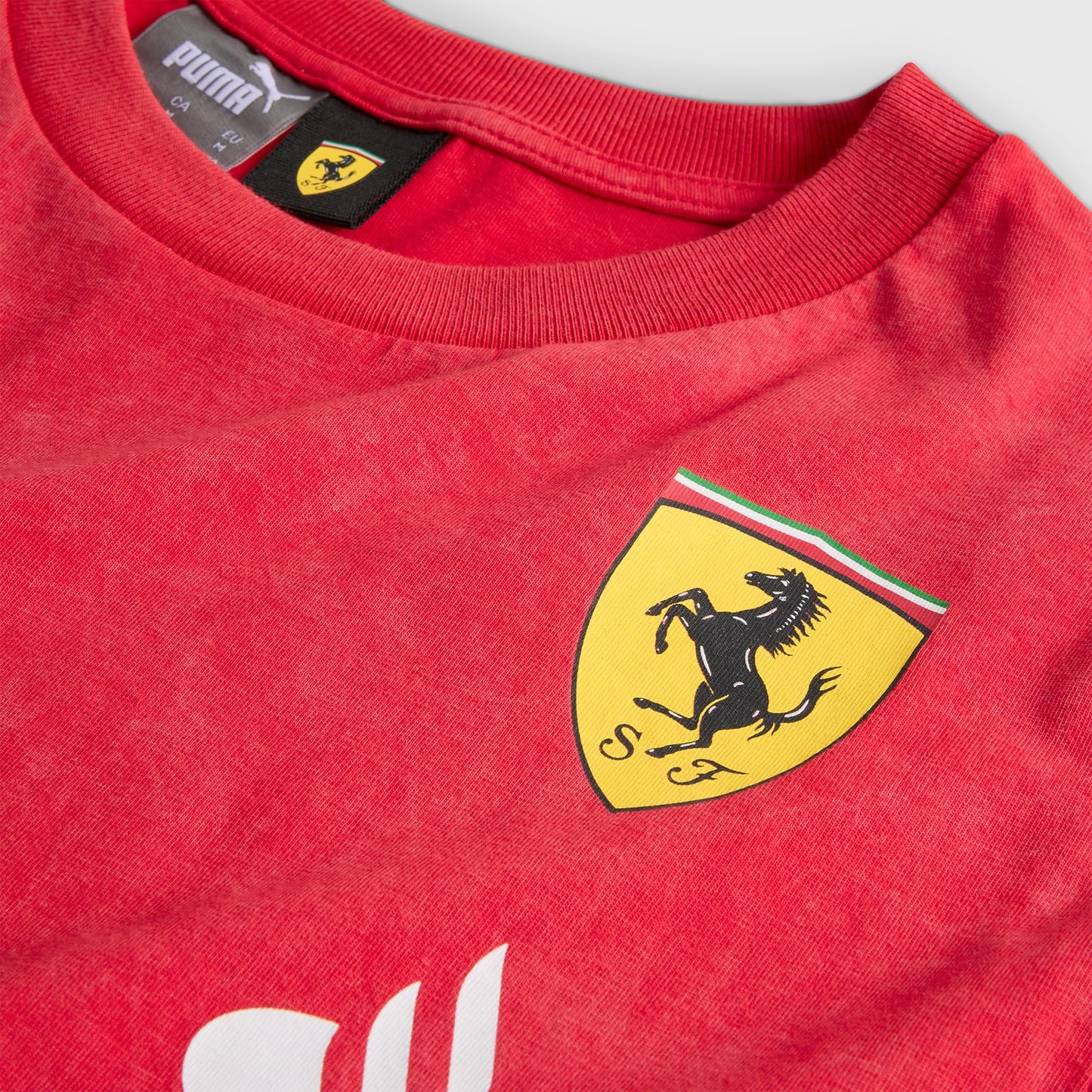 PUMA Scuderia Ferrari Team Desert Sun Las Vegas 2024 Special Edition T-Shirt - Red - Medium