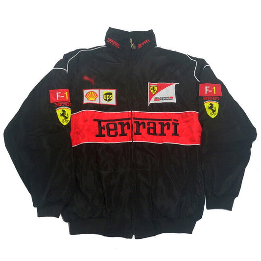 Ferrari Black Jacket Vintage